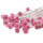Botao Trockenblumen rosa pink kleine Blütenköpfe mit Stiel VE 1 Bund