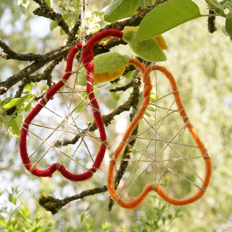 Fensterdeko Herbst Basteln mit Kinder Bastelspass24.de Floristik,