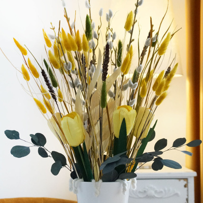 Frühlingsdeko Blumenhilfe für Frühlingsstrauß in Vase für alle Blumen