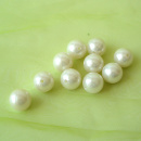 Gro&szlig;e Perlen mit Loch, D 2 cm, 10 St&uuml;ck
