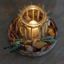 DIY Sommerlaterne Laternen basteln Windlicht und...