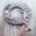 Loop Kranz flach mit Trockenblumenmix dekorieren