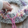 Loop Kranz flach mit Trockenblumenmix dekorieren