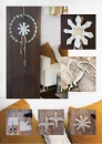DIY Loop Weihnachten mit Wollstern und Zapfen,...