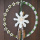 DIY Loop Weihnachten mit Wollstern und Zapfen, Türschmuck Advent