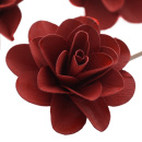 Holzrosen offen 3 Stück, 8 cm, rot L 28 cm...