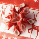 Filzband - Wollband L 2,5 m, B 7,5 cm, zweifarbig, zum...