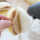 DIY Wabeneier aus Wollband 100% Schurwolle, dreifarbig Trend Basteln modern und trendig