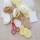 DIY Wabeneier aus Wollband 100% Schurwolle, dreifarbig Trend Basteln modern und trendig