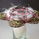 Rebenblume Blumenmanschette für Trockenblumensträuße und Frischblumen VE 1 Stk. Gr. D 28 cm