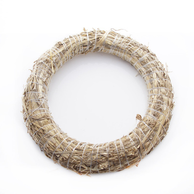 Strohkranz, Strohrömer 25 / 4 cm, natur zum Binden und Dekorieren