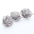 Sola Rosen white washed in Holzoptik VE 3 Stk. Gr. 8 cm