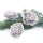 Sola Rosen haltbar für Blumengestecke, Grabschmuck und Trauerfloristik in white washed