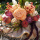 Sola Rosen peach VE 3 Stk. Gr. 8 cm, haltbare Blumen