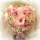 Großes Moosherz mit Blumen zum Bemalen in rosa weiß - Einkaufszettel anzeigen