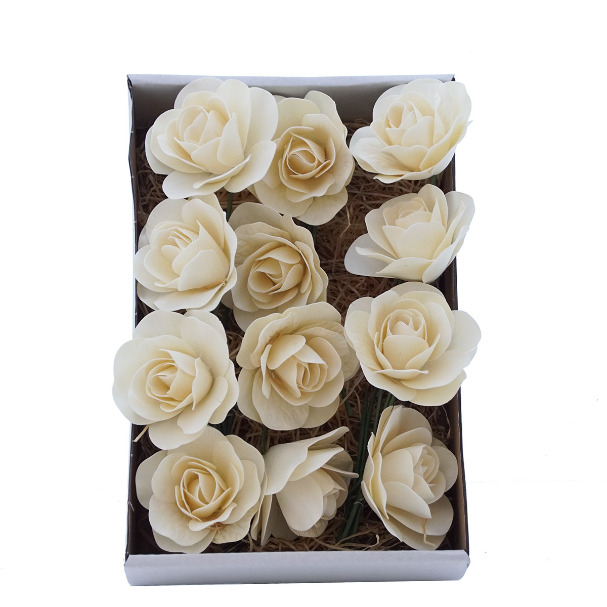 Blumen basteln DIY Frühlingsdeko Fensterdeko mit Wolldraht